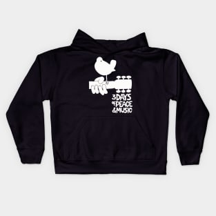 Three Days of Peace and Music II Kids Hoodie